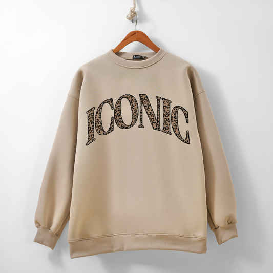 Iconic creamy sweatshirt